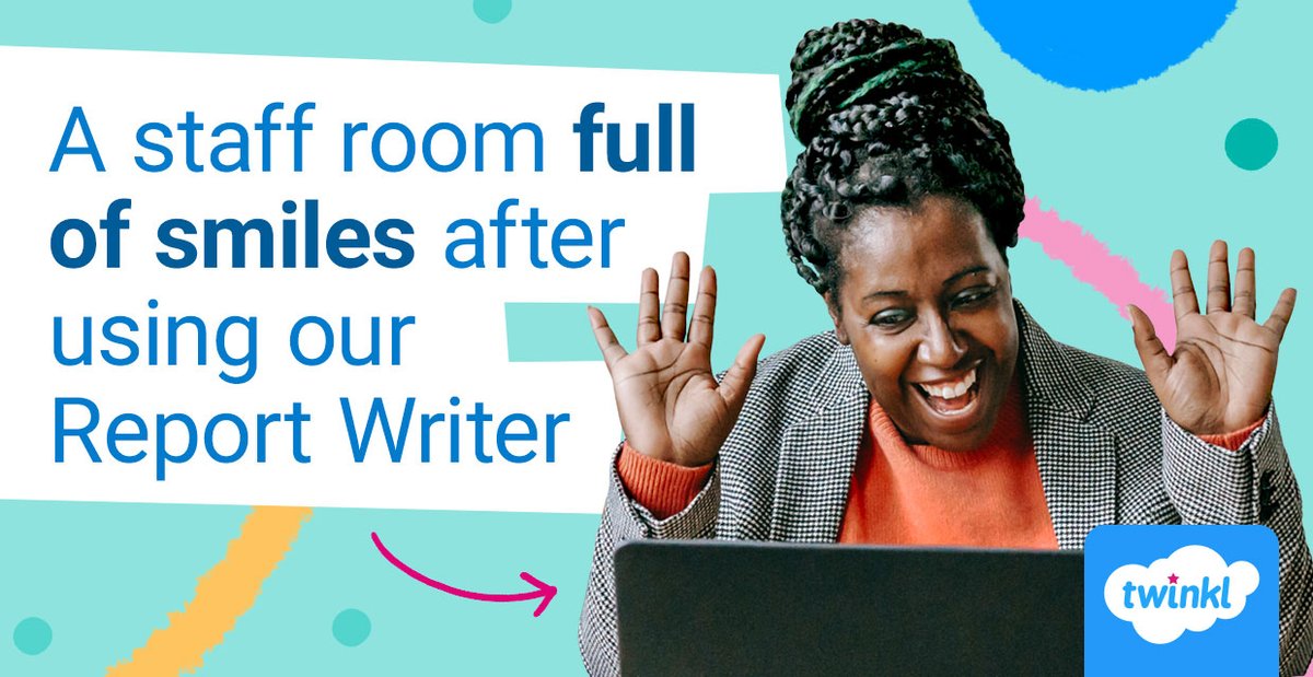 TwinklAustralia's tweet photo. Report writing for Term 2, 2021 is done! What are you doing to celebrate? 🥳

#twinklaustralia #acuedu_p #aussieteachers #TeachVIC #aussieED #primaryteachers #TeachQld #WATeachers #TeachersOfSA #reportwriting #teacherlife https://t.co/Fl7BRzbBRi