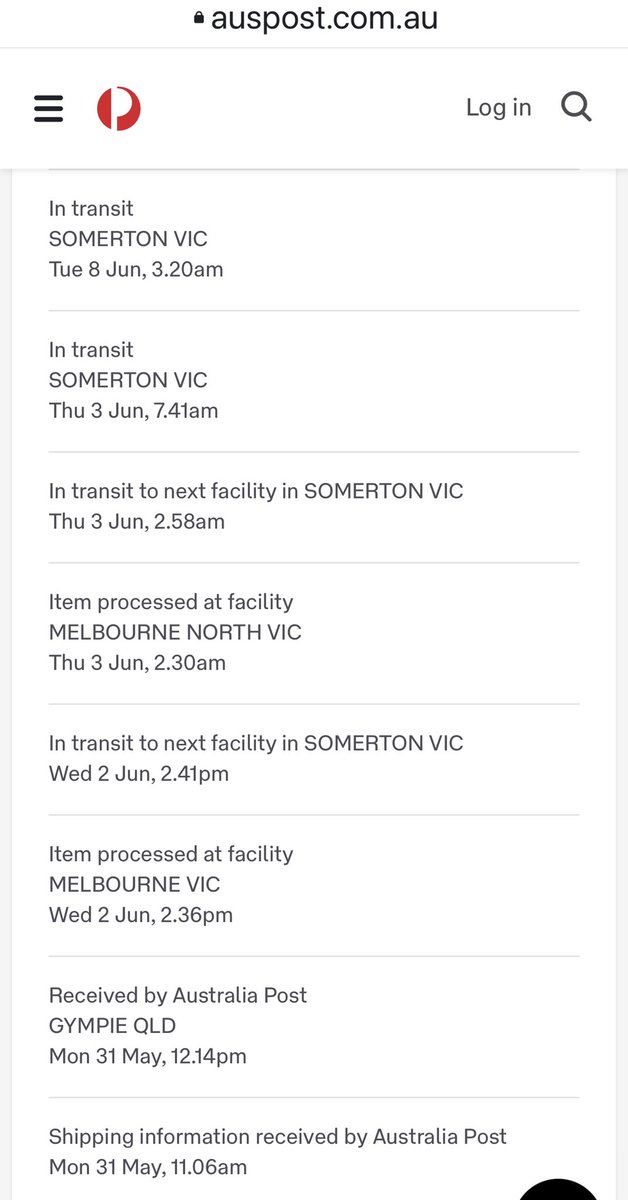 jokendray's tweet photo. I ordered some fresh Rosellas online - was shipped 31 May from QLD - seems they are now doing loops around Somerton VIC, & at this late stage I could have gone to QLD & come back by now.. not sure what state they will be in if I ever get them #postfail
@aust_post #australiapost https://t.co/IvJqto5N8c