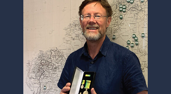 Congratulations to our very own Doug Marmion, who received a Public Service Medal for outstanding public service through the strengthening of Indigenous language infrastructure this year!

Congratulations Doug, and thank you for your valuable work!
bit.ly/2TFPkMs