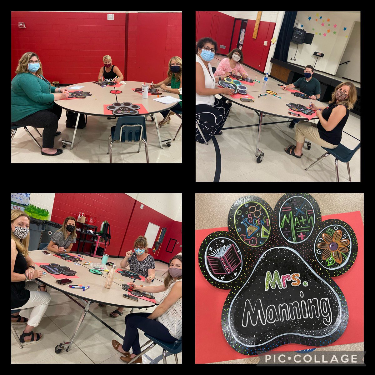 MrsStaskowski's tweet photo. Great way to end the school year...being creative while being together! 🎨🐾 #wearelamphere @hillerwildcats https://t.co/eg20fA3GrQ