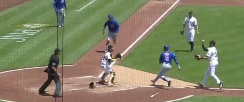 The best rivalry in baseball: the Pirates vs. first base.