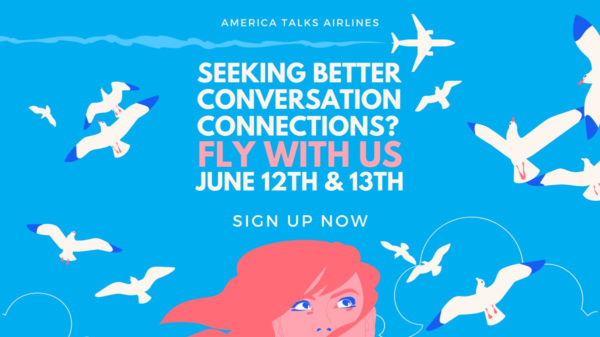 USConvoProject's tweet photo. Listen with curiosity. Speak from your own experience. Connect with respect. How nice does that sound?! It’s happening among thousands of Americans on June 12! Take the leap with them and #ListenFirst https://t.co/0BeZhkUAH3 https://t.co/jUEsqWoovw