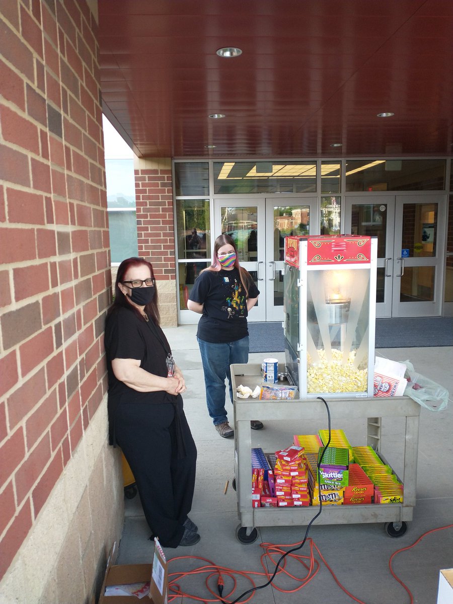 Were getting ready for the Ely Movie Night. Hope to see you soon! #ElyStrong #PioneerProud #ElyMovieNight