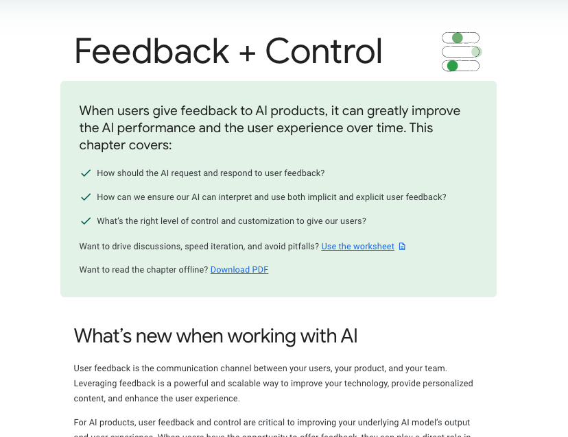 mluxmeetup's tweet photo. "Which photos are meaningful for reminiscing?" - Thryn Shapira from @googlephotos shares how she applies the Feedback + Control chapter of the #PAIRguidebook to her work -- read it for yourself: https://t.co/y0jJUEBxLm https://t.co/TSNsaGAhwl