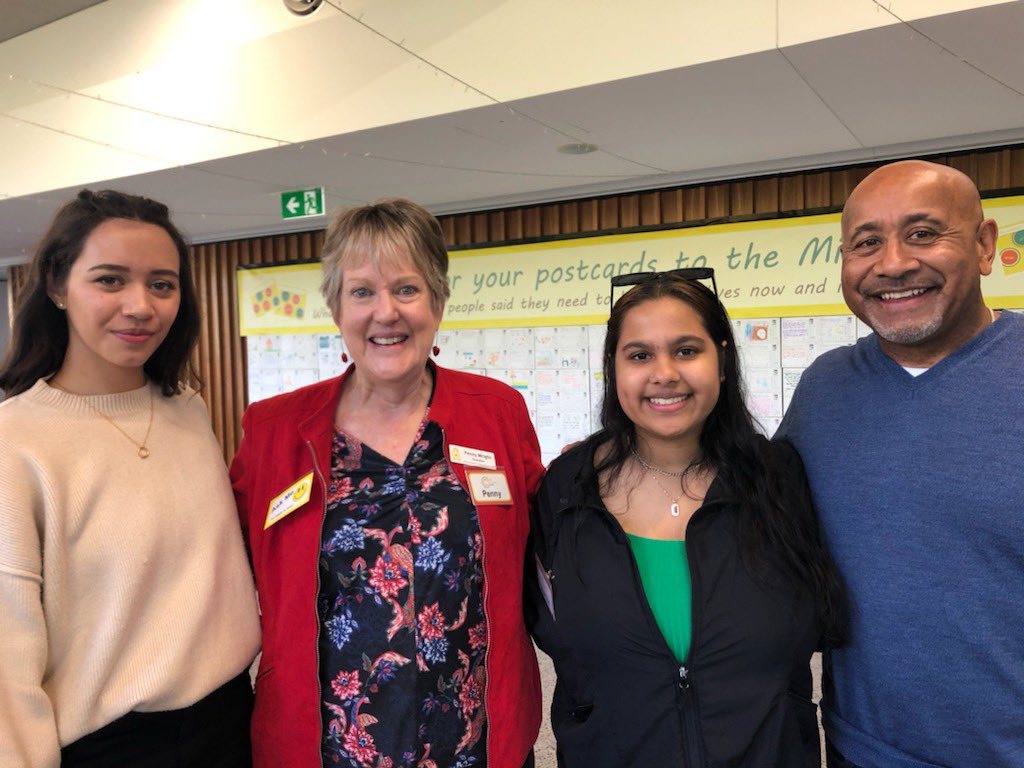 Off to a flying start with a musical welcome from Tony, Syanne &amp; Ada #CharterLaunch