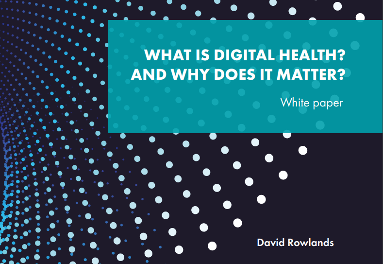 TheInstituteDH's tweet photo. What is #DigitalHealth and why does it matter?

Download this white paper by @Rowlands_DHWA at https://t.co/II5GsEZgwl https://t.co/xXEt3Lz5Un