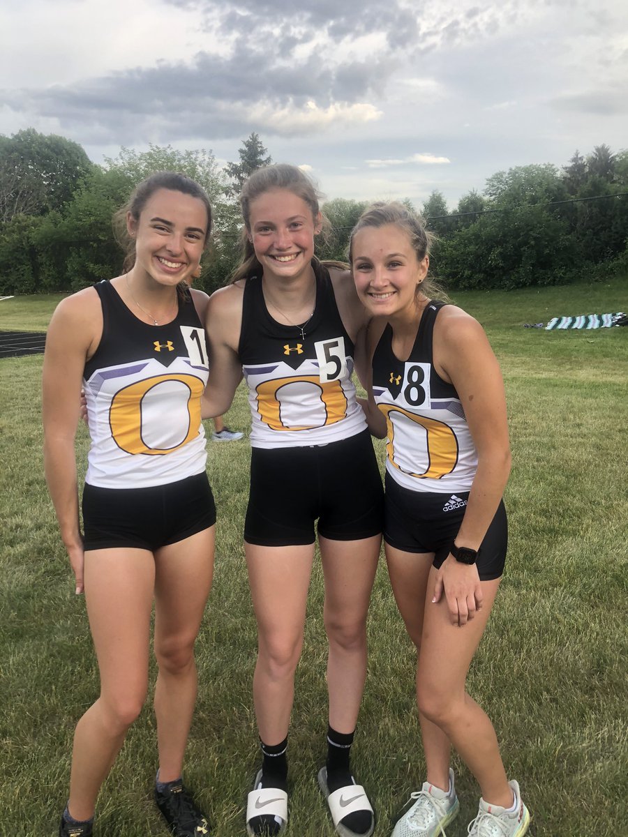 OconomowocXC's tweet photo. 🚨🚨School Record Alert🚨🚨 Kylie Finger takes down the 800 record set by Maddie Lee in 2017 - running 2:13.6 to win the Onalaska Last Chance Meet. #OconFlock #OconTrack https://t.co/14GDkN4Aqy