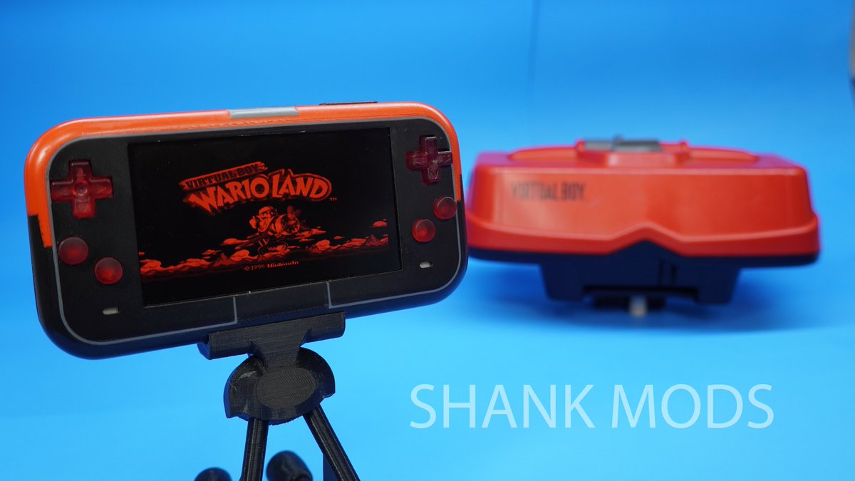 ShankMods's tweet image. My Virtual Boy portable is finished, and the video is now live on YouTube. I spent a year making this project, and more work went into this video than any previous video. I hope you all like it.