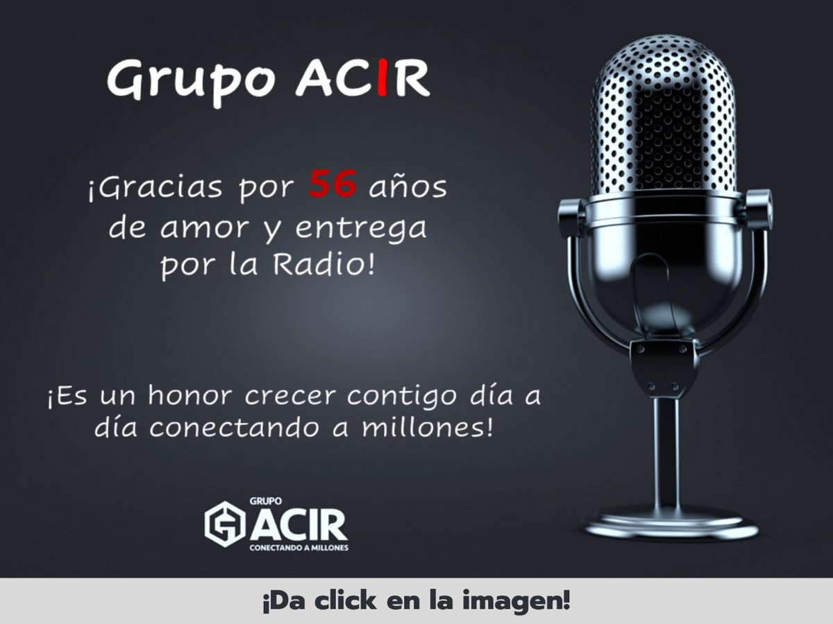 GabyEnDesAmor's tweet photo. Es un honor ser parte de esta empresa que hoy cumple
#56Años #ConectandoAMillones
#GrupoACIR https://t.co/dBCsdknWGv