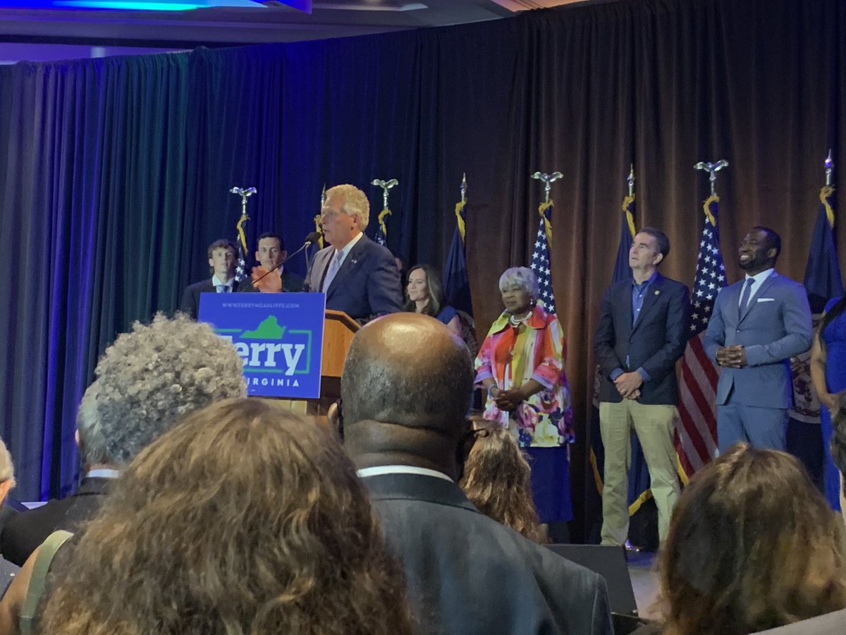 DaliaPalchik's tweet photo. Ready for the next (again) Governor of Virginia! #OneTeam #OneVirginia #Terry #Dems https://t.co/Oq3XPyxzJL