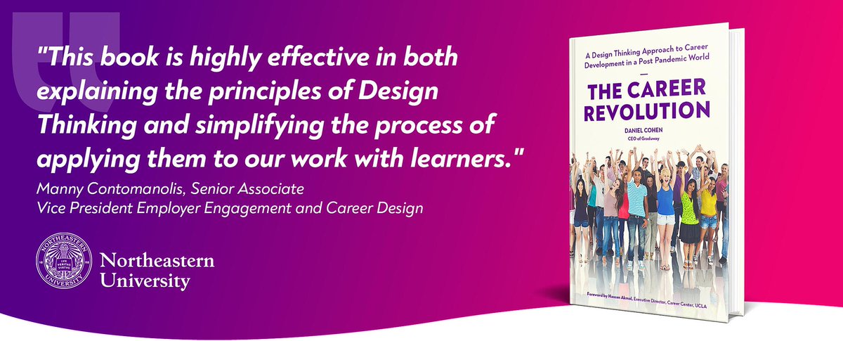 MastermindCode's tweet photo. Book release! I'm honored to have written the foreword! The title of the book is: The Career Revolution: A Design Thinking Approach to Career Development in a Post Pandemic World!
 
Claim your copy here: https://t.co/ME8kWFmubb

#CareerRevolution 
#Graduway
#HassanAkmal https://t.co/SJkBinGnMq