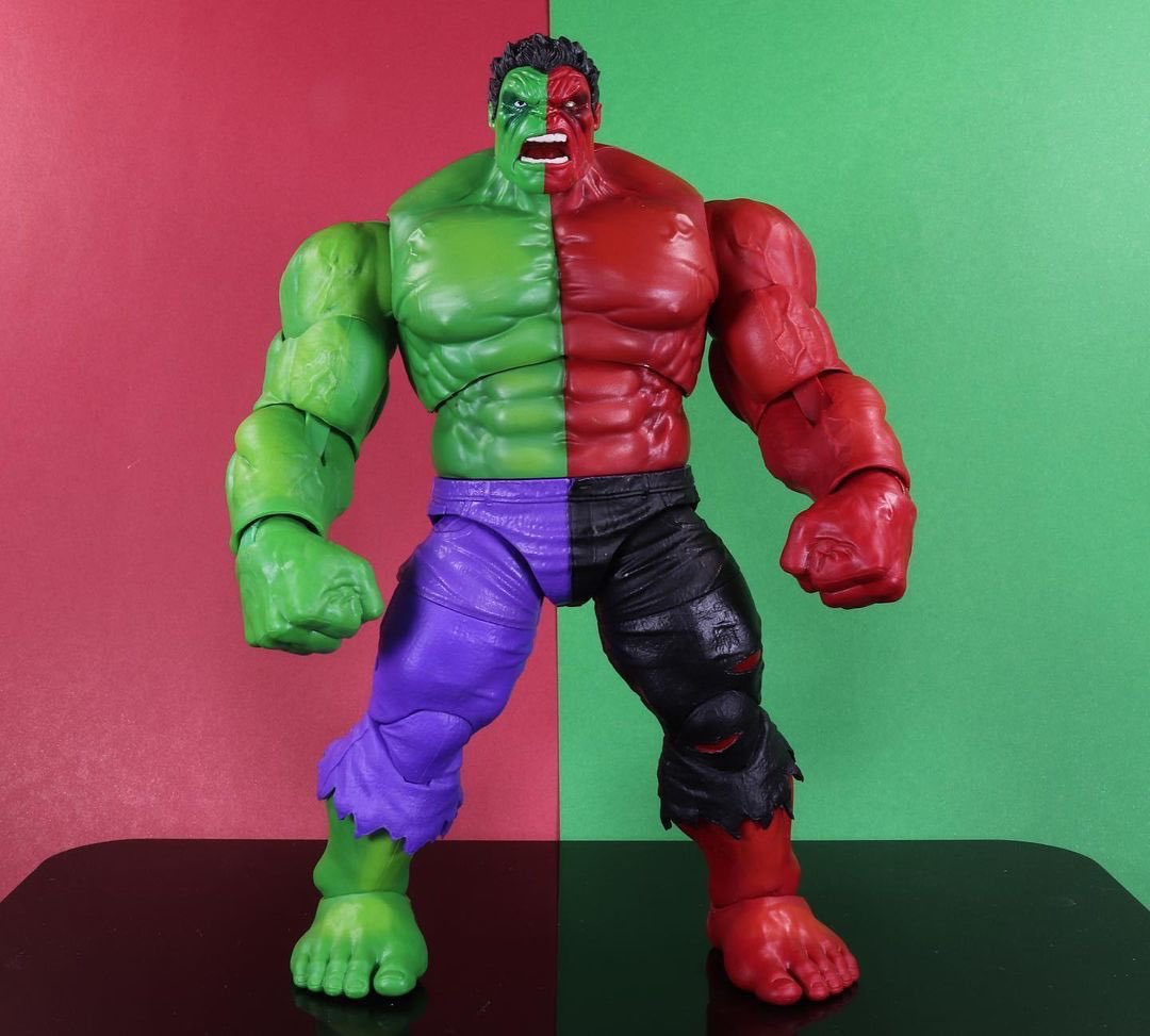 MarvelLegendsHQ's tweet photo. Pictures of the newly revealed Compound Hulk!
Photo Credit: @MCUcollector24
#Marvel #MarvelComics #Hasbro #MarvelLegends #Hulk #RedHulk #CompoundHulk #ActionFigure #ActionFigures https://t.co/jCvwJvDcMF
