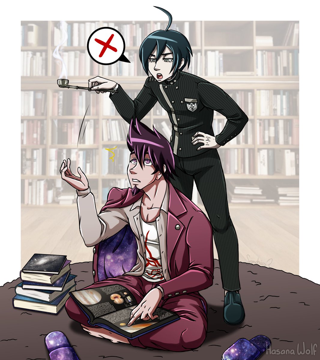 No more smoking for you, Kaito, this is why you keep coughing your insides out (???) 
-
#danganronpa #danganronpav3 #drv3 #kaitomomota #momotakaito #shuichisaihara #saiharashuichi #saimota #kaitoxshuichi #shuichixkaito