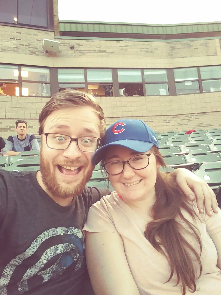 TimEichorst's tweet photo. We're having a BLAST with the @SBCubs and hope we can have some fun with #HoosierLottery as well! https://t.co/GElqOsQAc1