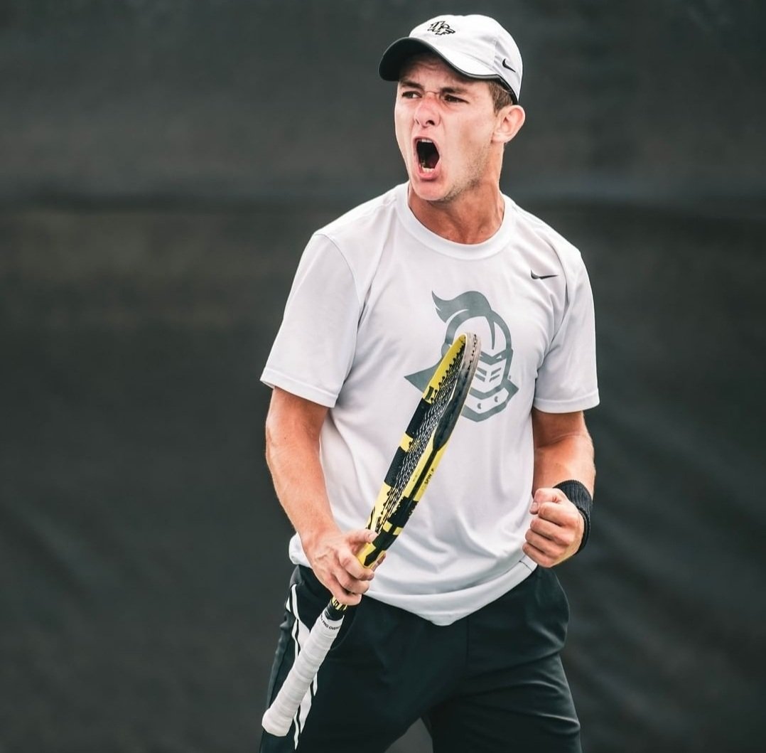 ParsaBombs's tweet photo. After 4 seasons at UCF, Mikhail Sokolovskiy (UTR 12.74) is transferring and has verbally committed to @CharlotteMTen for fall of 2021 as a graduate transfer. The Russian played at #6 singles/#3 doubles &amp; had a singles record of 72-33. Entered college with ITF juniors rank of #40. https://t.co/jefIqdS3HR