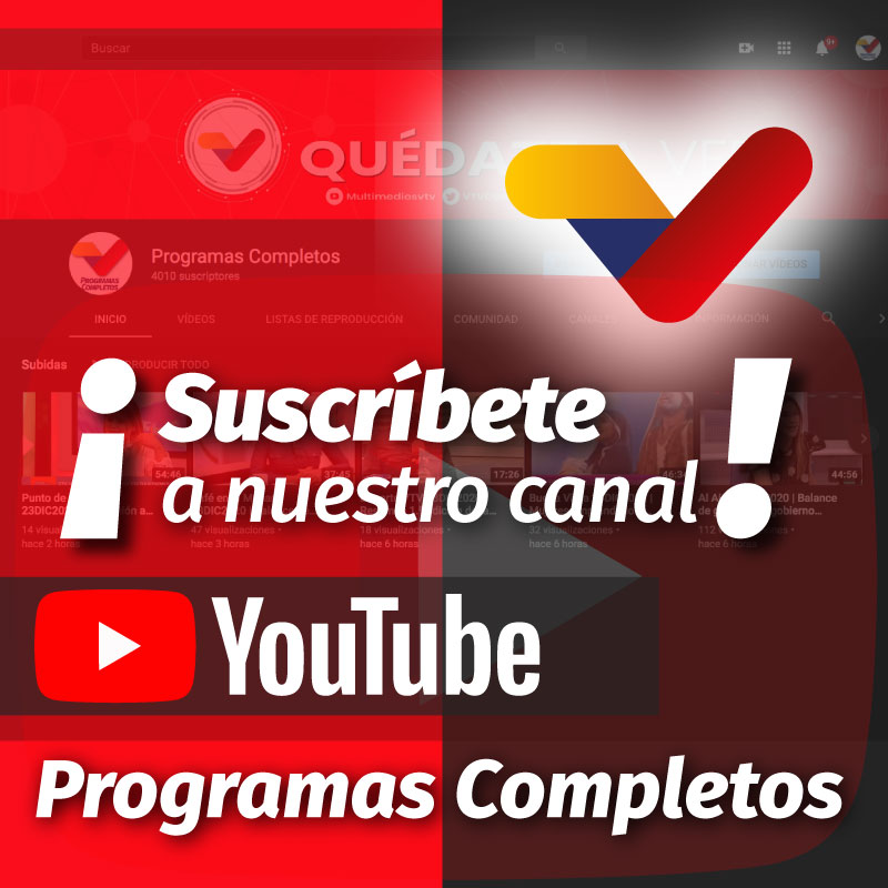 #SUSCRÍBETE🔔| Disfruta del contenido informativo que te ofrece: Venezolana de Televisión, a través del canal YouTube 👉bit.ly/3v52JL8 

#PuebloLibertario