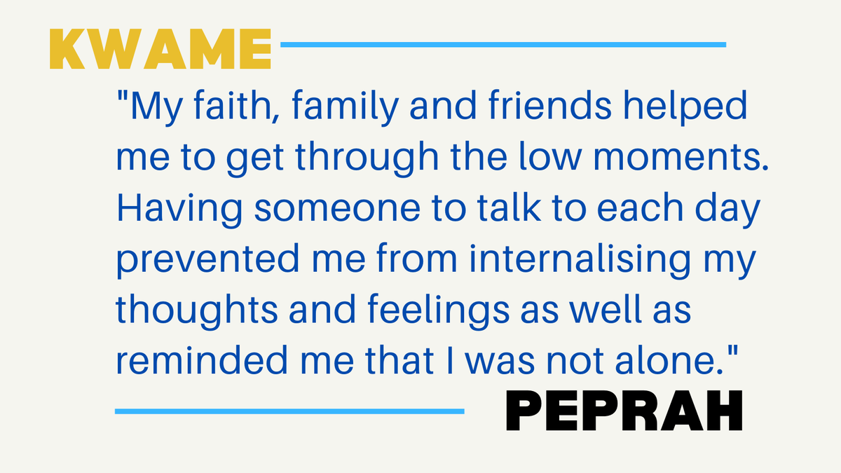 theUKBPA's tweet photo. We know how important it is to have a trusted person to talk to, However not everyone will have access to this. 

UKBPA provides peer support for those who identify as black a platform to talk about the stresses or pressures working in or studying pharmacy.

 #MensHealthWeek https://t.co/pQDY0Zr3wC