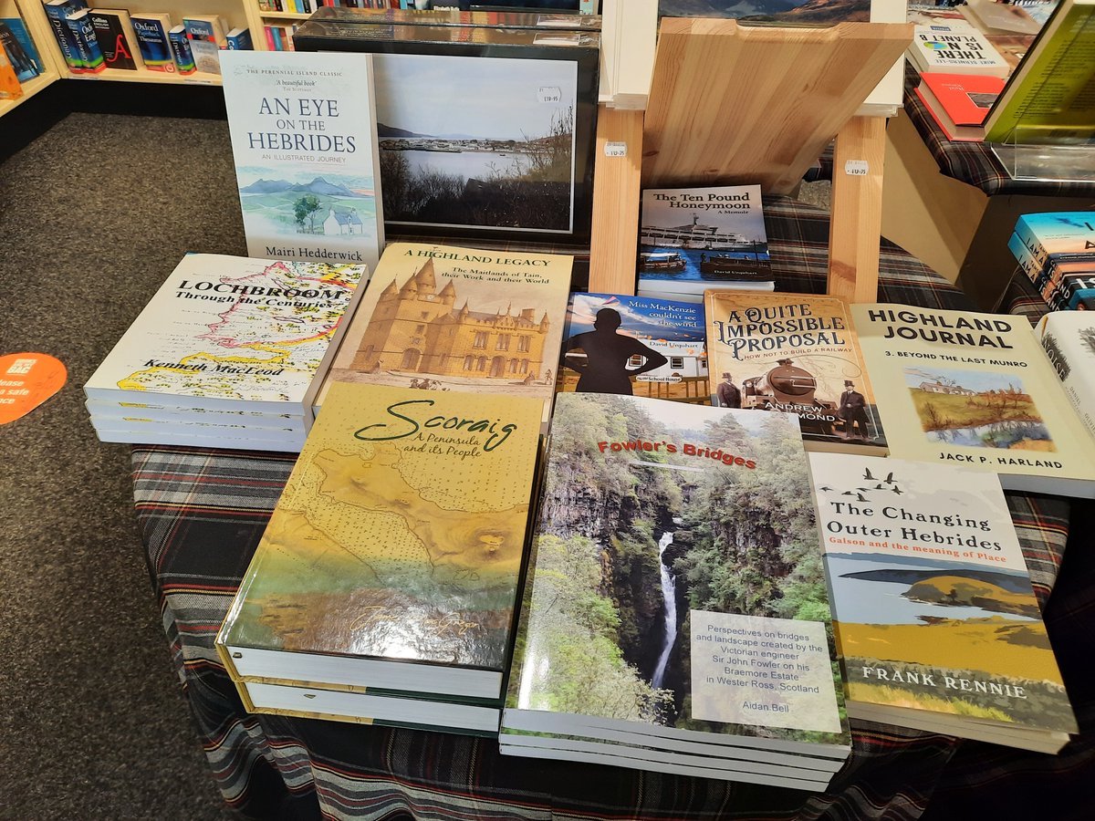 UllapoolB's tweet photo. In other news, we now have a wide variety of #Playingcards too from @HeritagePlaying , new editions from @panmacmillan , signed copies of #OliveMabelandMe, #Scoraig by #JamesMacGregor , #FowlersBridges by #AidanBell and so much much more. at @UllapoolB https://t.co/RhBHYX8WRO