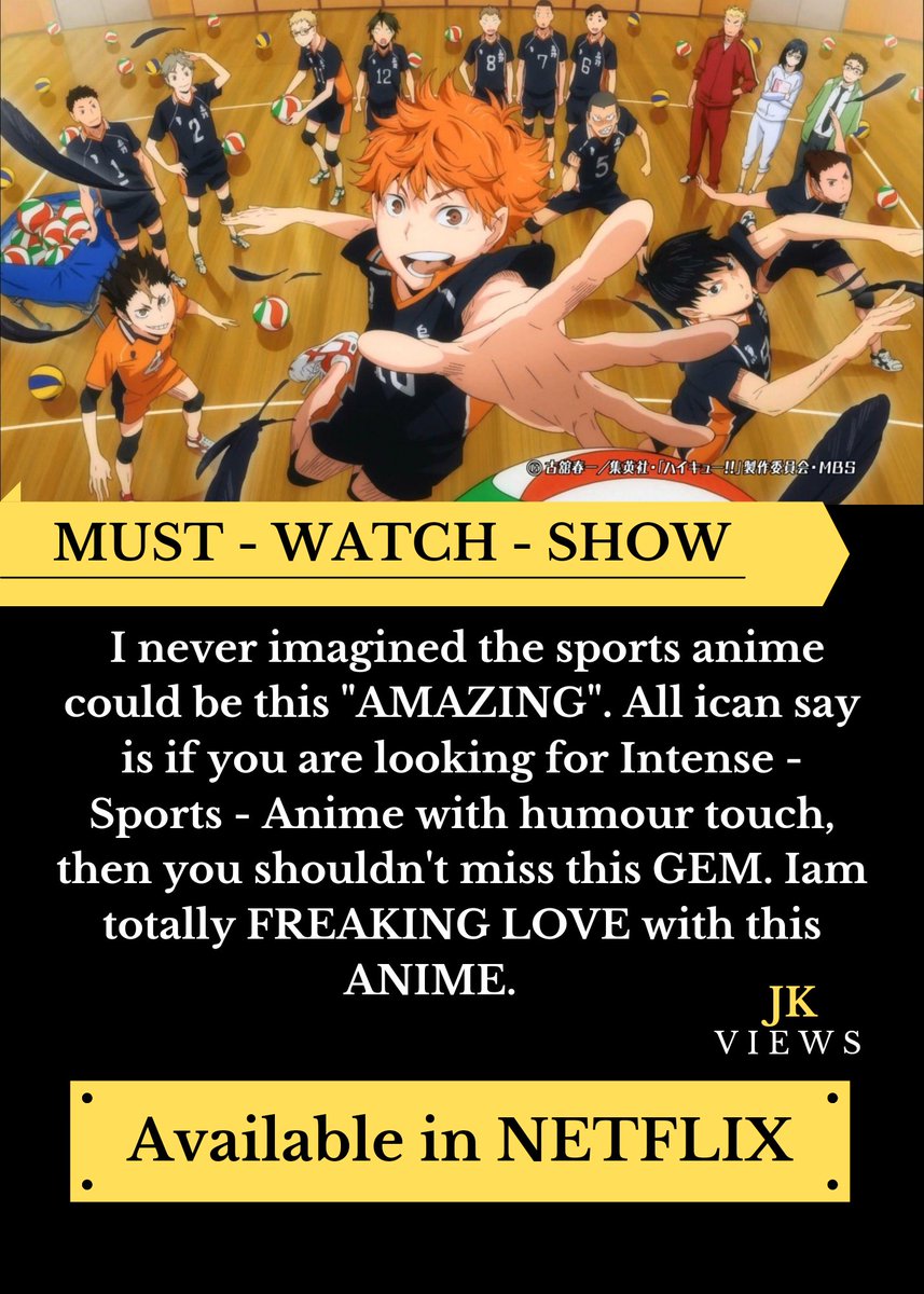 One of the BEST SPORTS DRAMA I ever watched so far 💥 #Haikyuu #haikyuuthread #haikyuureview #Hinata #ASAHI #Kageyama