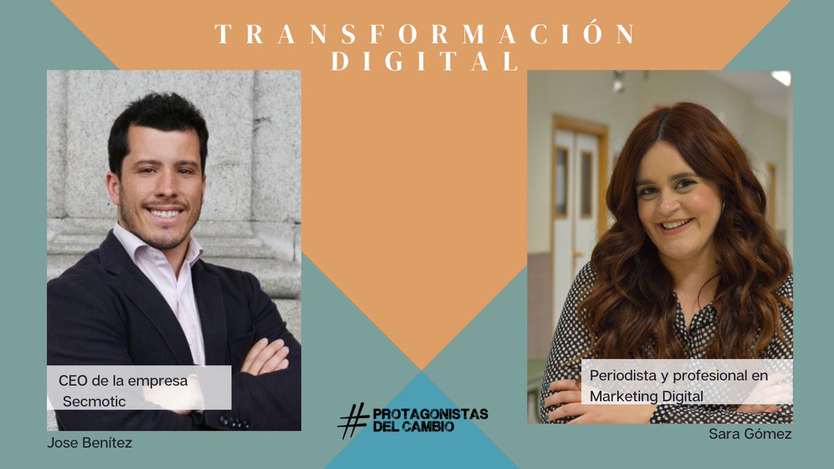 ProtagonistasC's tweet photo. ➡ Los Protagonistas hemos recopilado a grandes profesionales en nuestro Ebook.

En el primer capítulo nuestra compañera @saraggomez_ entrevista a @JoseSecmotic, CEO &amp; Co Founder en @secmotic.

#ProtagonistasDelCambio @ENCamarasevilla @ProtagonistasC #EBOOKPDC21 https://t.co/Q7w8on0HtK