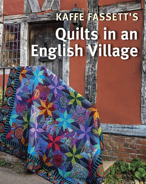 CottonPatchUK's tweet photo. Kaffe Fassett’s new project book, Quilts in an English Village, officially launches at this year’s Festival of Quilts. Pre-orders are now open to order this book, plus an exclusive discount on quilt kits featured in the book! #kaffefassett #patchwork https://t.co/ID9gW1pMKo https://t.co/TlMYTYNiVY