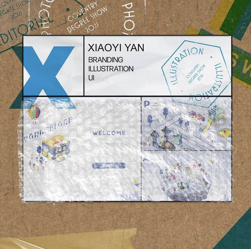 the last of our student sneak peeks before we launch tomorrow! 

Remember to check out our work 📦✉️📬

#firstclassdegreeshow #graphicdesign #covuni #covunidegreeshow21 #degreeshow #student