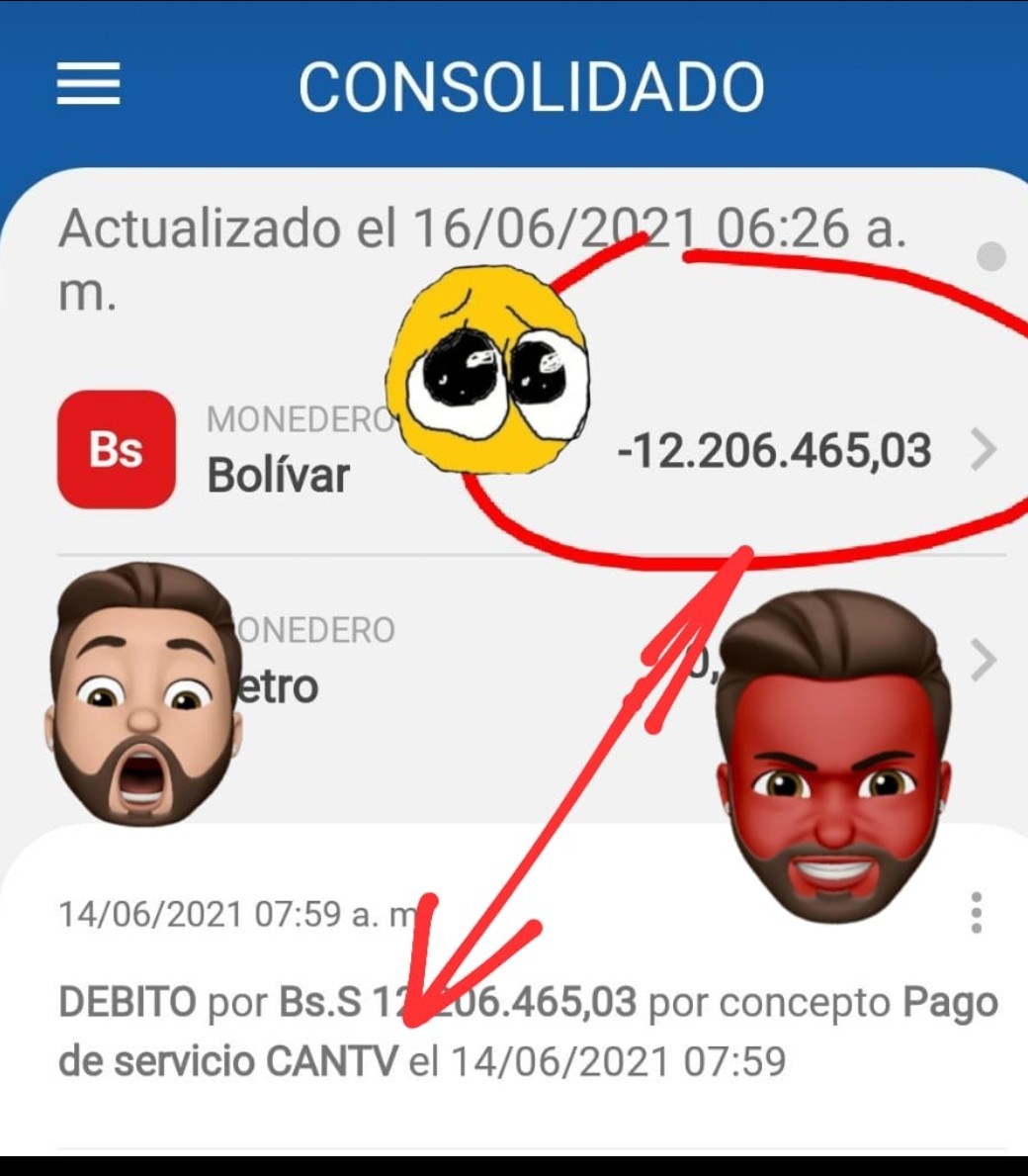 #RutaBicentenariaCarabobo OJALA YA DE UNA VEZ POR TODAS @NicolasMaduro nos liberé de los falsos chavistas esos que seguro hicieron ARRECHAR a mi Gral. gobernador de #LaGuaira Haría Carneiro y neutralicemos al dólar
#IndexarYA
#SalvemosAlBsS