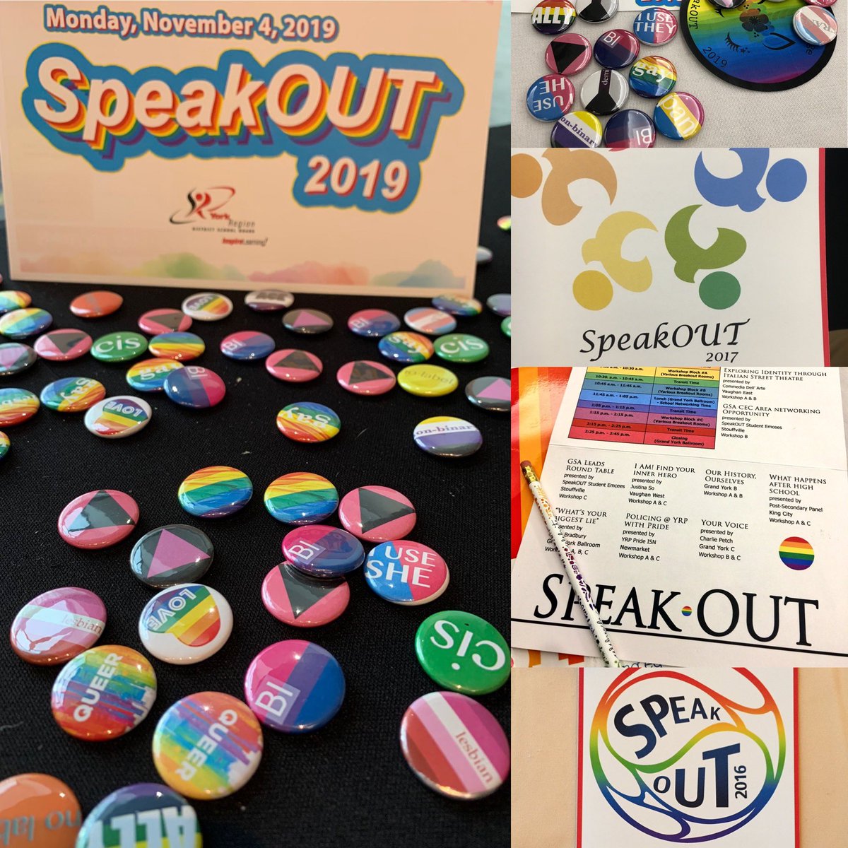 WCI_YRDSB's tweet image. Have you heard about #SPEAKOut??? It usually takes place every year (pre-pandemic) and it’s a YRDSB student conference focused on inclusivity. 

#BeWolves 
#Pride 
#PrideMonthatWCI
#Inclusivity