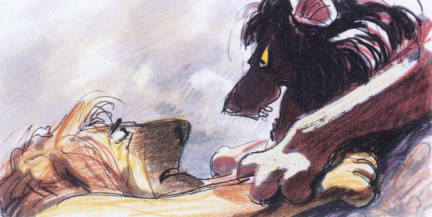The Lion King Concept Art 1994