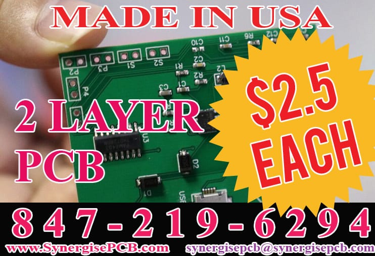dee_pcb's tweet image. FREE BUY ONE GET ONE. $2.5 EACH PCB. MADE IN USA. #pcb #fpc #pcba #electricalcomponents #electronic #electricalengineering #slovenia #altiumdesigner #2layer #4layer #electronics #electricallab #microelectronics #analogcircuit #pcboven #electronicengineering #embedded #embedded