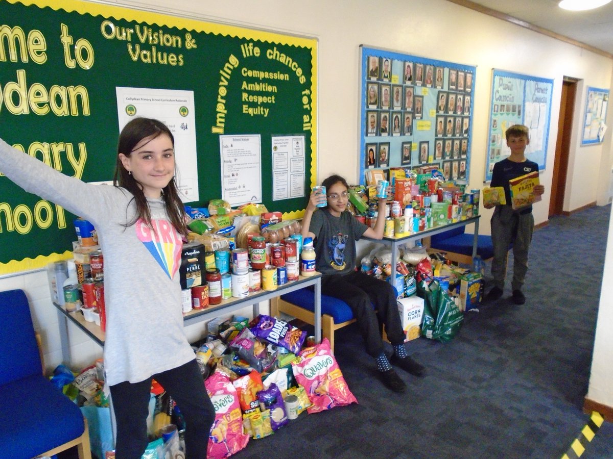 Collydean_PS's tweet photo. Huge THANK YOU again to all who helped us support the Glenrothes Foodbank. We were overwhelmed with the response #local #support #collydeanps https://t.co/FntoPB1Hag