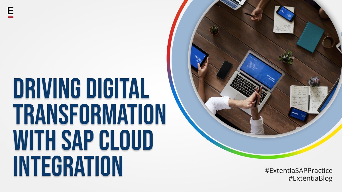 EXTENTIA's tweet image. All about #SAPCloudIntegration – what it entails, its features, and the various components that enable developing integration content with it! bit.ly/3wuIkk1 #SAP #SAPBTP #Tech #Integration #Extentiablog #Extentia