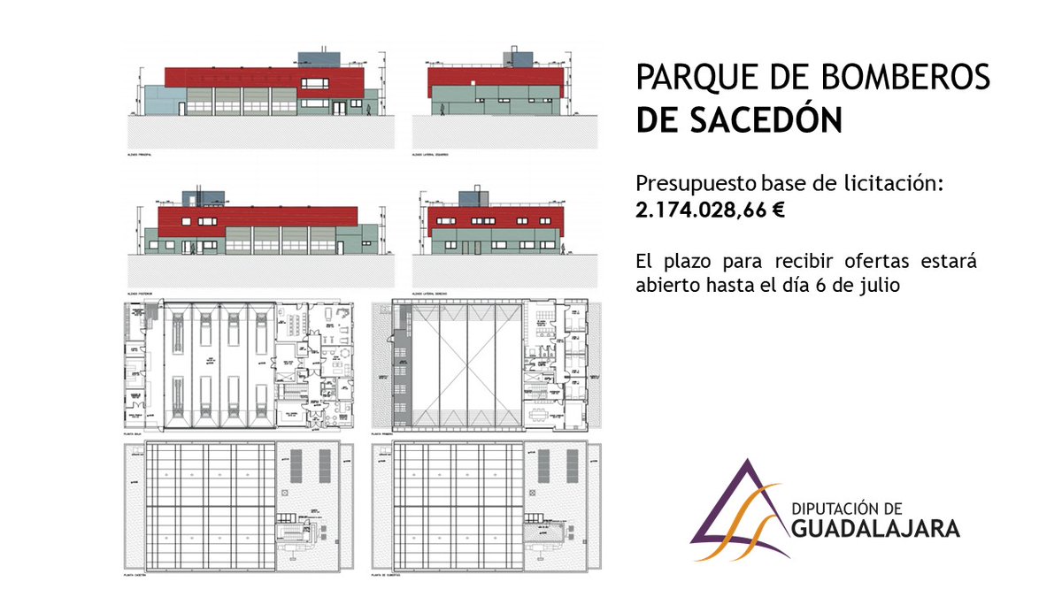 ✅Sacamos a licitación la construcción del 𝐏𝐚𝐫𝐪𝐮𝐞 𝐝𝐞 𝐁𝐨𝐦𝐛𝐞𝐫𝐨𝐬 𝐝𝐞 𝐒𝐚𝐜𝐞𝐝𝐨́𝐧

💻Hoy se publica en la Plataforma de Contratación del Sector Público y el plazo para optar a su ejecución finaliza el 6 de julio

💶Presupuesto base de licitación: 2.174.028,66€