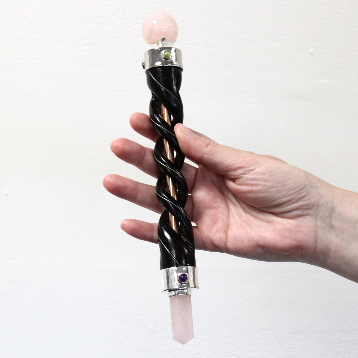 Brand new healing wands in stock now! Each one is individually handmade either from pure crystal or a mix of carved natural wood and beautiful crystals.

#crystalwands #magicwands #healingwands #handcraftedwands #ethicallysourcedcrystals #ethicalcrystals