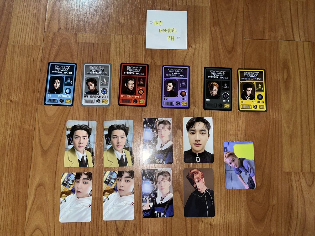 theimperialph's tweet photo. WTS/LFB
- Onhand and ready to ship
- Great condition
- For rolled posters, you can avail poster tube @ 80 php each
- with freebie for orders 800 and up
Photobook ver. 1
PB+CD- 500
Planet Cards (6 pcs.)- 250
DO Photocard - 350
Kai Postcard - 100
Xiumin Photobook 1 Poster - 250 https://t.co/1SuYSMMNKj