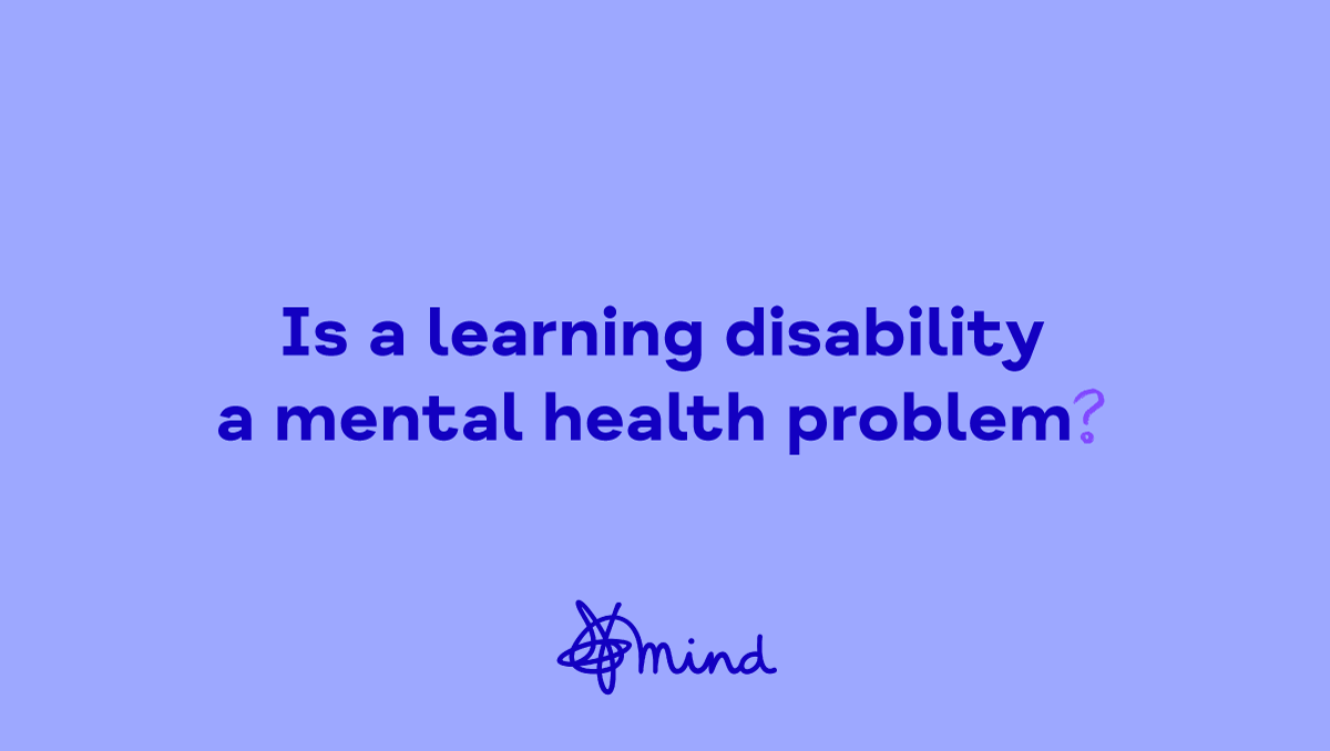 A learning disability isn’t a mental health problem, but if you have a learning disability you're more likely to experience a mental health problem. One reason for that might be because you face negative attitudes from other people. #LearningDisabilityWeek  1/3