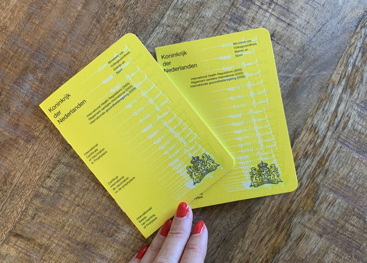 Toch nog sneller dan verwacht binnen, het gele boekje.