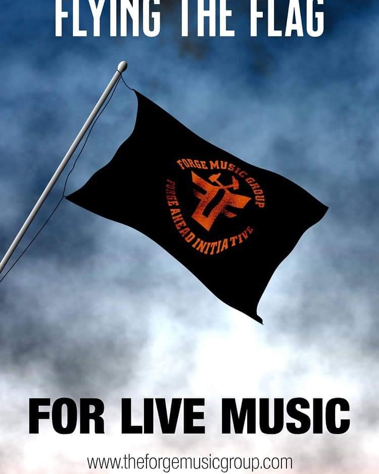 AheadInitiative's tweet photo. The flag says it all! #revivelive #livemusic #lethemusicplay #musicislife #looktothefuture #NextGenRock #emergingrockbands #newbandstofollow #NewMusic #bestmusic #FIFPro #forgeaheadinitative #forgeamp #wearethefuture https://t.co/jUbEO1kISI