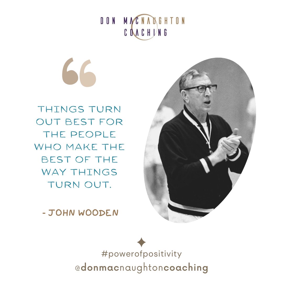 John Wooden Morning Wisdom 💪🏻
#inspiration