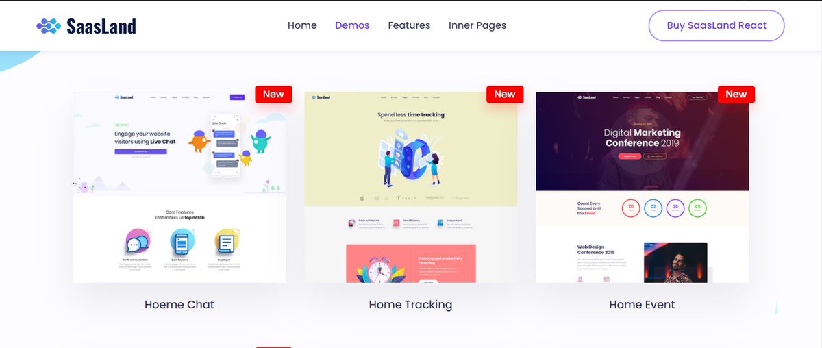 _Kevin_David's tweet photo. Saasland - MultiPurpose React Template For Startup Business
Check demos-https://t.co/3OWEboYJsn
⭕️100% Responsive
⭕️modern and clean design
⭕️WordPress available
#Giannis #Kevin #Durant #Harden #NoLimite #MILvsBKN #WordPress4Life #Wordpress4 #WordPress101 #Data #javascript https://t.co/TLJLE08wBv