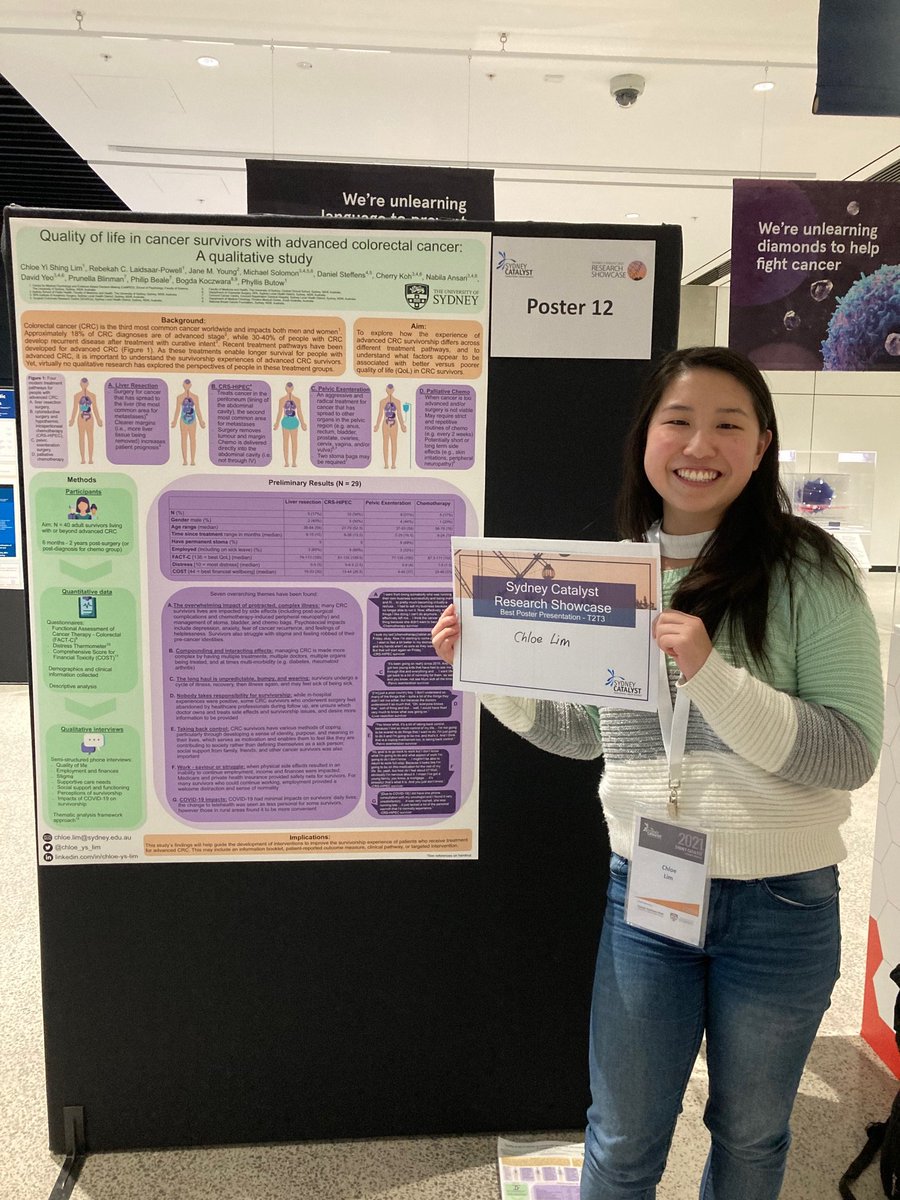 Thank you <a href="/SydneyCatalyst/">Sydney Catalyst</a> for my Best T2T3 Poster Presentation award!