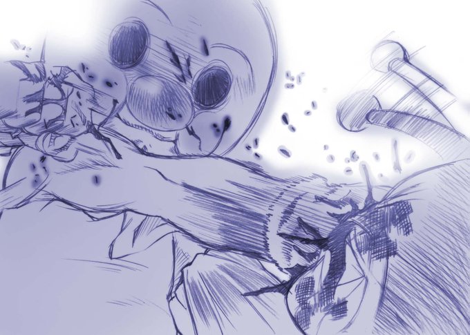 #コイツ道徳ねえわ 
「アン…パンチ。(グチャッ)
 アン…パンチ。(グチャッ)
 アン…パンチ。(グチャッ)」 