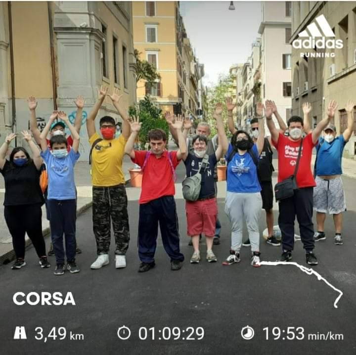 SOItalia's tweet photo. ☀️Sei pronto per un bell'allenamento assieme a noi?
#walkingtogether #backtothegames
💯 Dona i tuoi km quotidiani a Special Olympics, il nostro viaggio di ritorno al futuro continua...
🤩 Tutte le info sul ns sito
#buongiorno #buongiornoatutti #16giugno https://t.co/tK2gEJWUKk