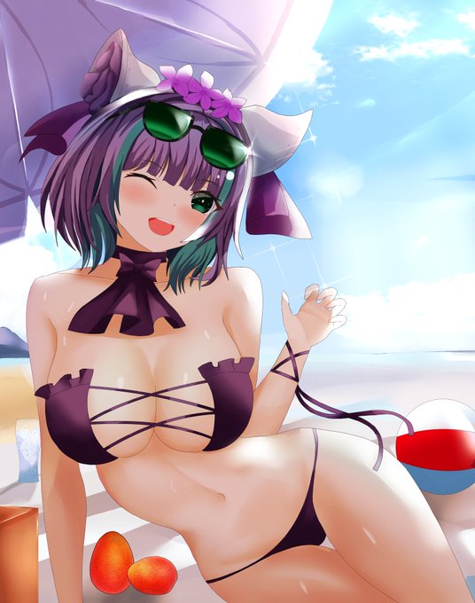 チェシャー 水着!
腕と足のシュシュ描き忘れた(;'・ω・)
白いあれはない方がいいと思って描かなかった
#イラスト #イラスト好きさんと繋がりたい #絵描きさんと繋がたい #アズールレーン #絵描きさんと繫がりたい 