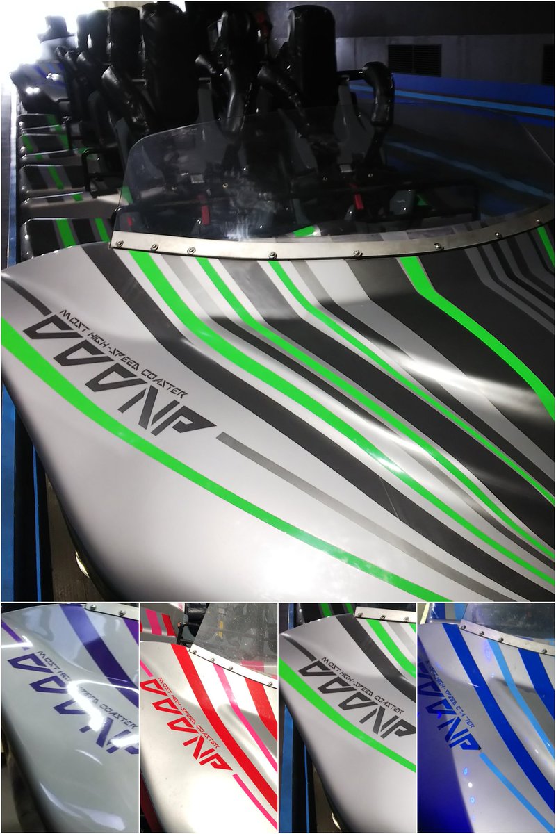 ドドンパ様♡2点おまとめ ド・ドドンパ】③ 今日は車両の紹介です🚗💨 時速180キロの加速にも