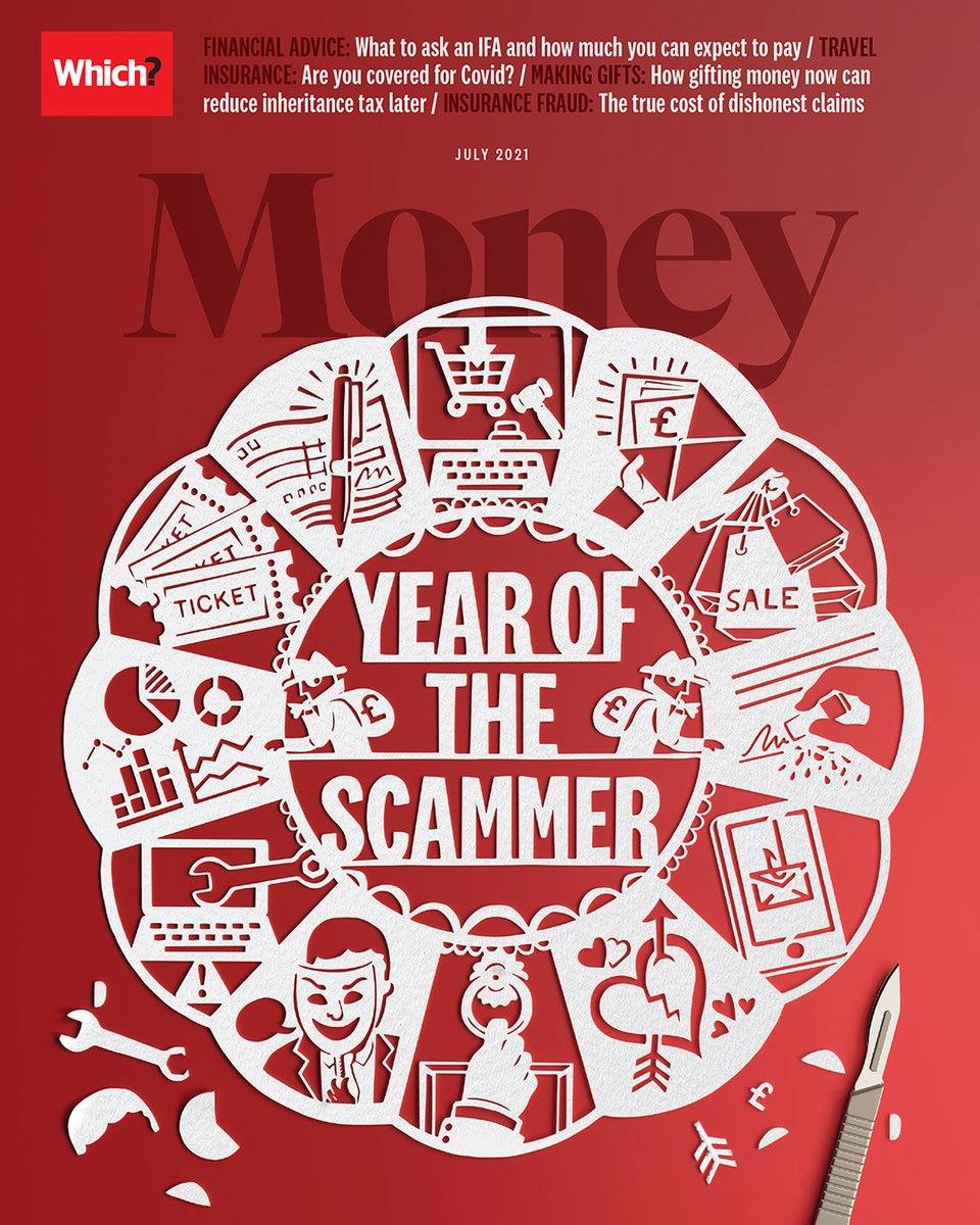 My latest cover illustration for Which? Money out today. Paper cut art in the style of the Zodiac. @WhichMoney @debutart #cinema4d #3dtype #illustration #C4D #CGI #typedesign #typography #type #edditorialillustration #maxon #debutart #papercutart