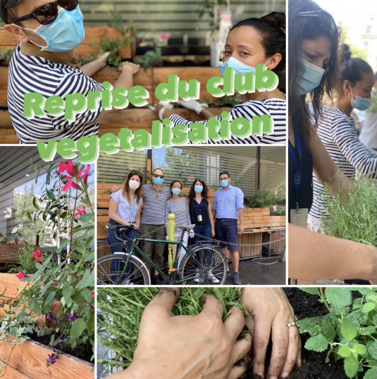 <a href="/Kisio/">Kisio</a> et <a href="/parkings_effia/">EFFIA</a>  mains dans la main dans le terreau - le plaisir de se retrouver dans nos locaux le long de la coulée verte - un retour rythmé par notre semaine santé / sécurité #SafeWithKeolis