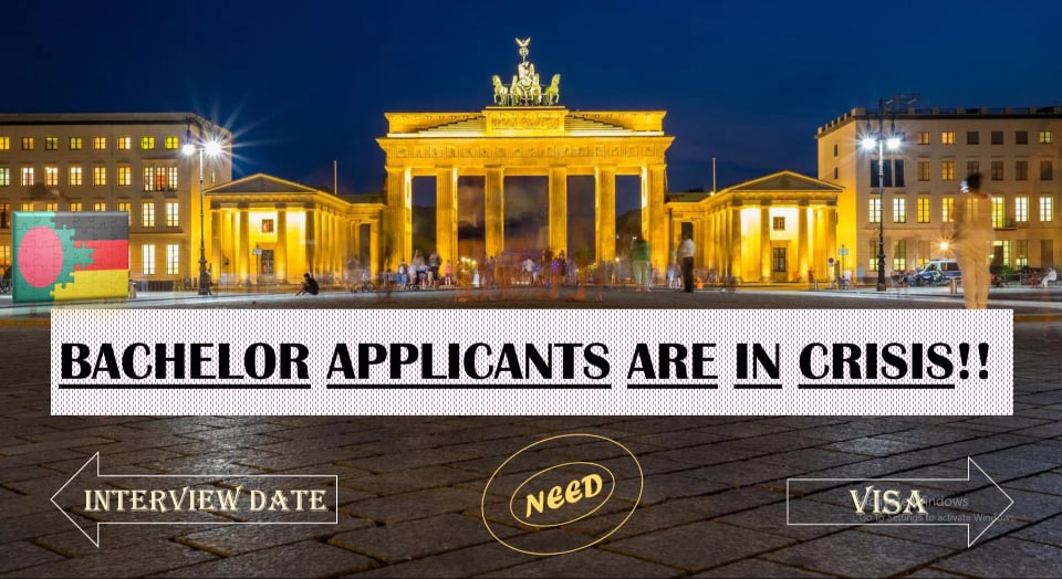 ridom_737's tweet photo. #BachelorsStudentsInCrisis Hon'ble @peterfahren pls help us to end the Bachelor's Degree Students Visa Crisis. Bachelor's Students are not getting Interview date or doc submission mail. Pls take the rightful decision for us &amp; end our frustration. @GermanyDiplo  @GermanEmbassyBD https://t.co/uUQT5Pnz02