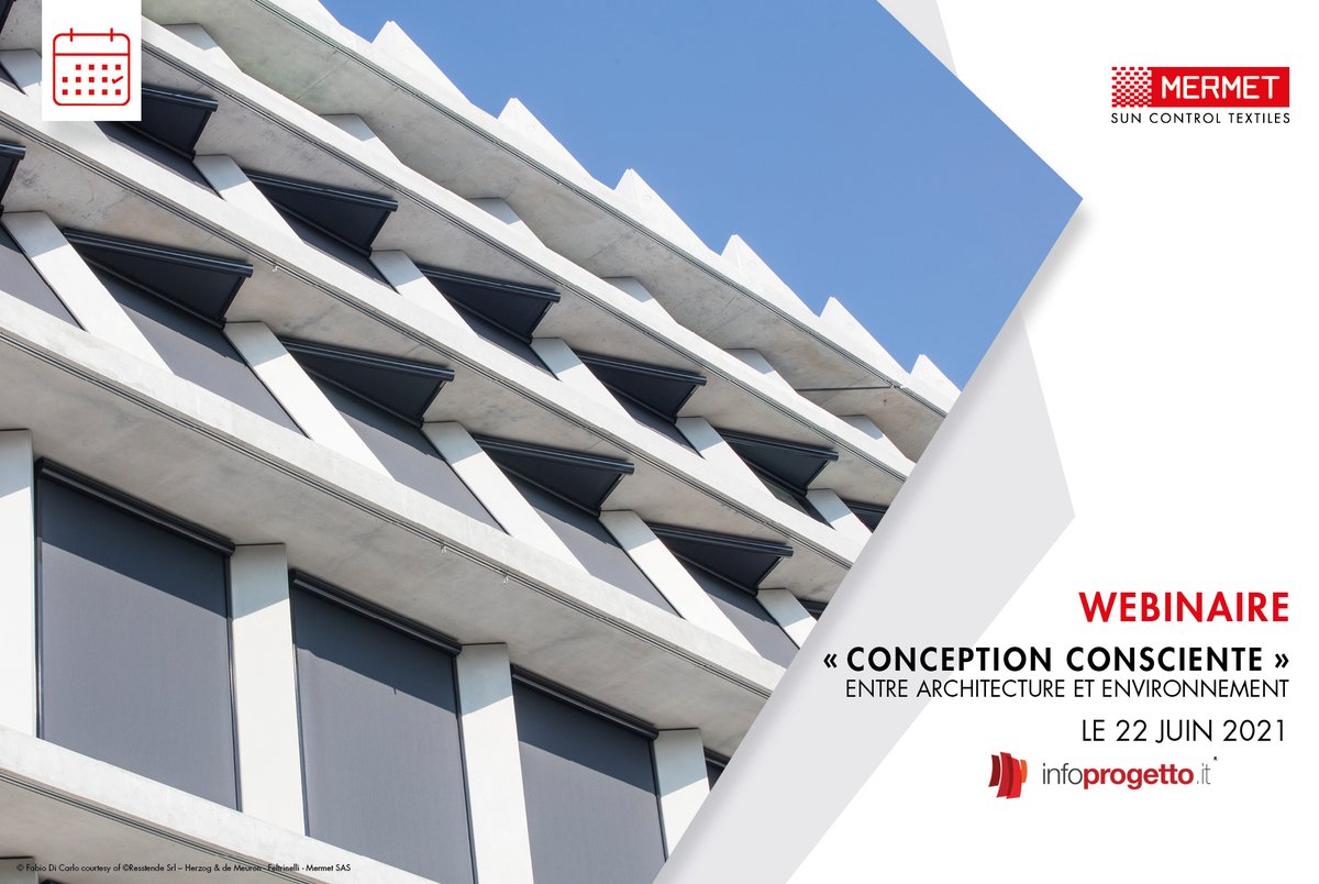 Retrouvez Léna TEOLIS, notre nouvelle Chargée Prescription Italie lors du #webinar <a href="/infoprogettoit/">Infoprogetto</a>  le 22 juin, sur le thème de la « Conception consciente » : la rencontre entre l’architecture et l’environnement. 🏗️ 🌿

Pour participer à l'évènement 👉 urlr.me/PvfVq