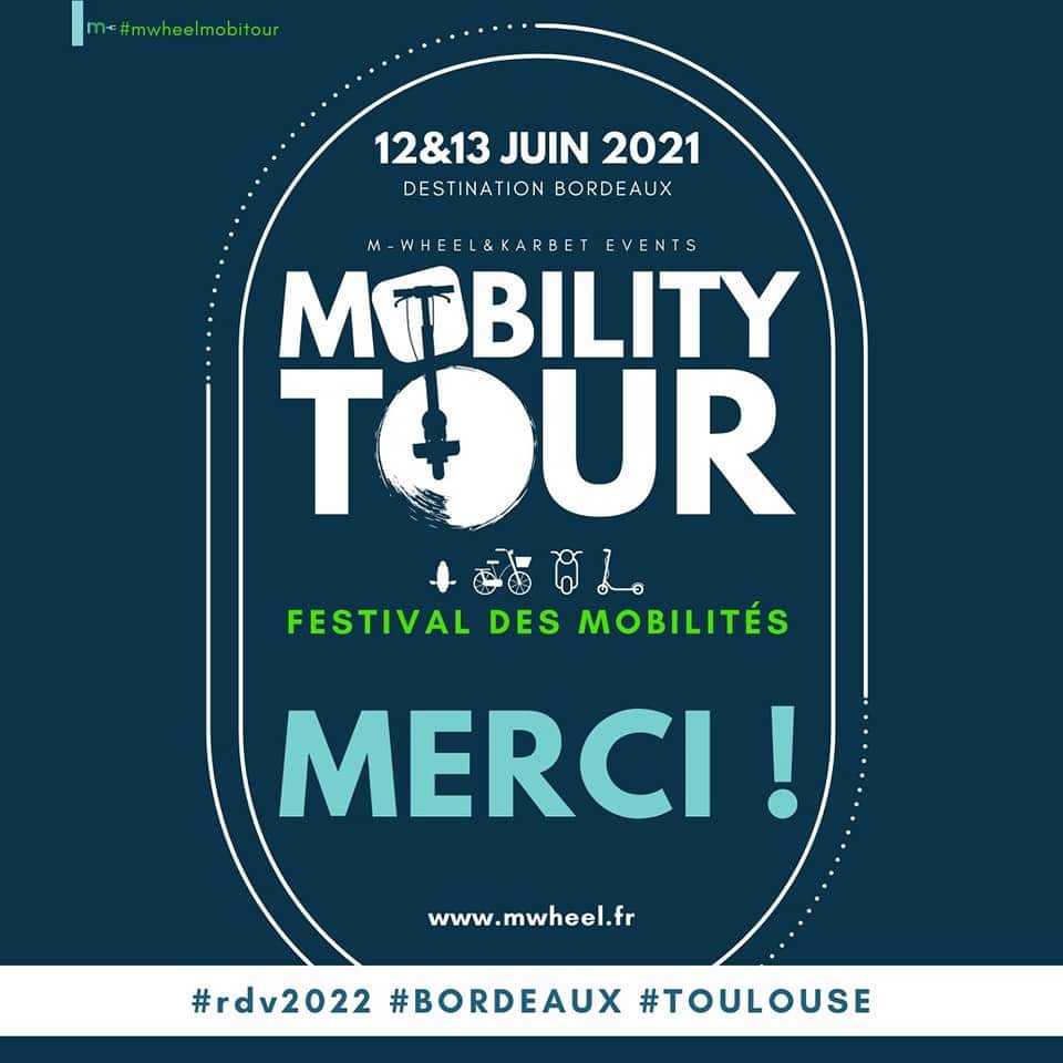 Merci à  tous les exposants, partenaires et visiteurs de la 1e édition  du #MobilityTour co-organisé avec #KarbetEvents
RDV en 2022 😀 #FestivaldesMobilités #Bordeaux #Toulouse <a href="/Bdx_Technowest/">Bordeaux Technowest</a> <a href="/BxMetro/">Bordeaux Métropole</a> <a href="/Bordeaux/">Bordeaux</a>